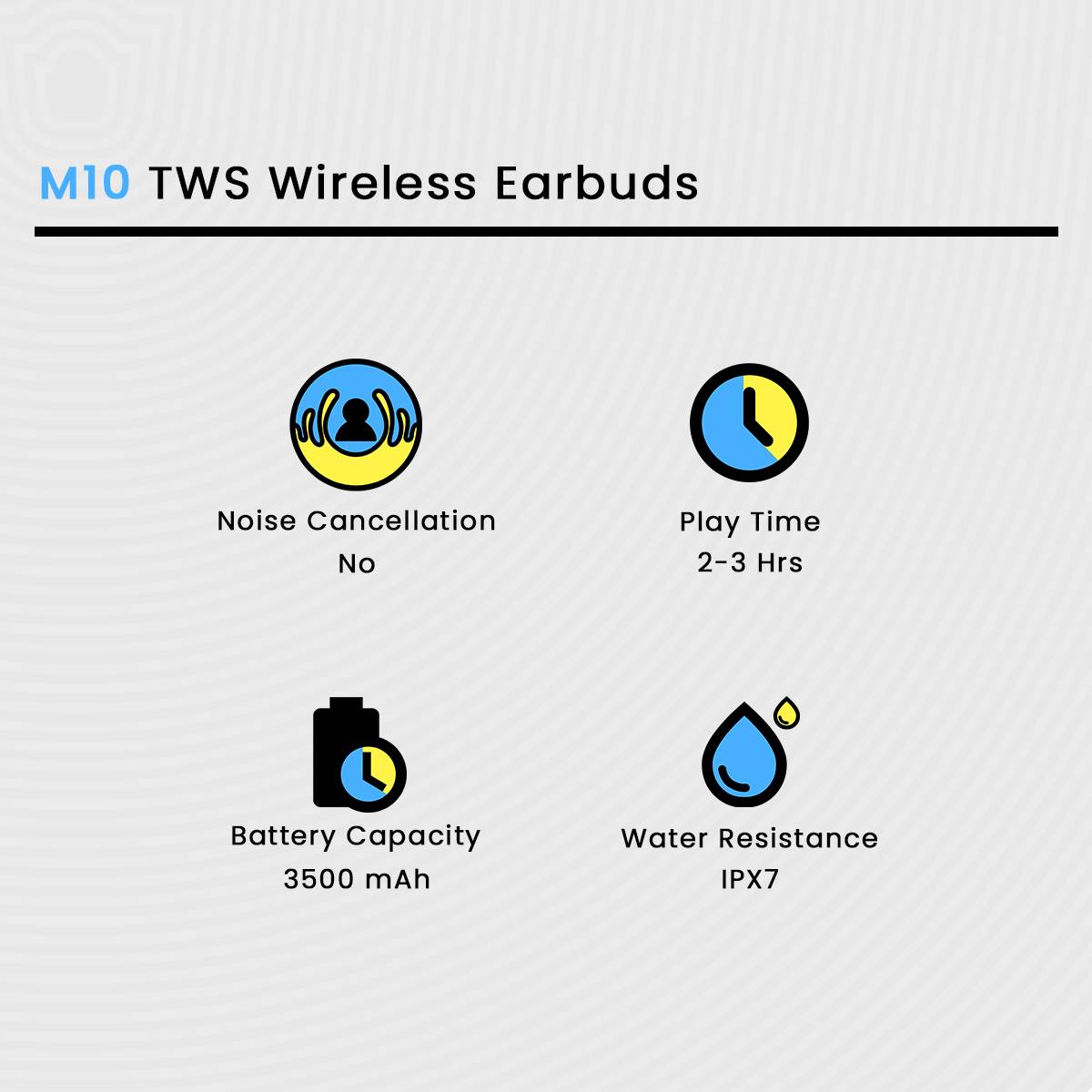 M10 True Wireless AirBuds